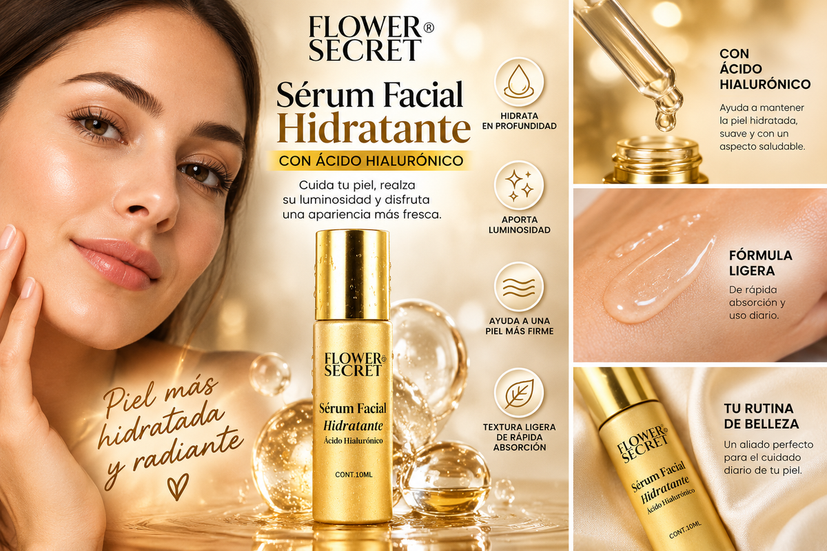 Flower Secret Roll-On | Sérum para el Contorno de Ojos